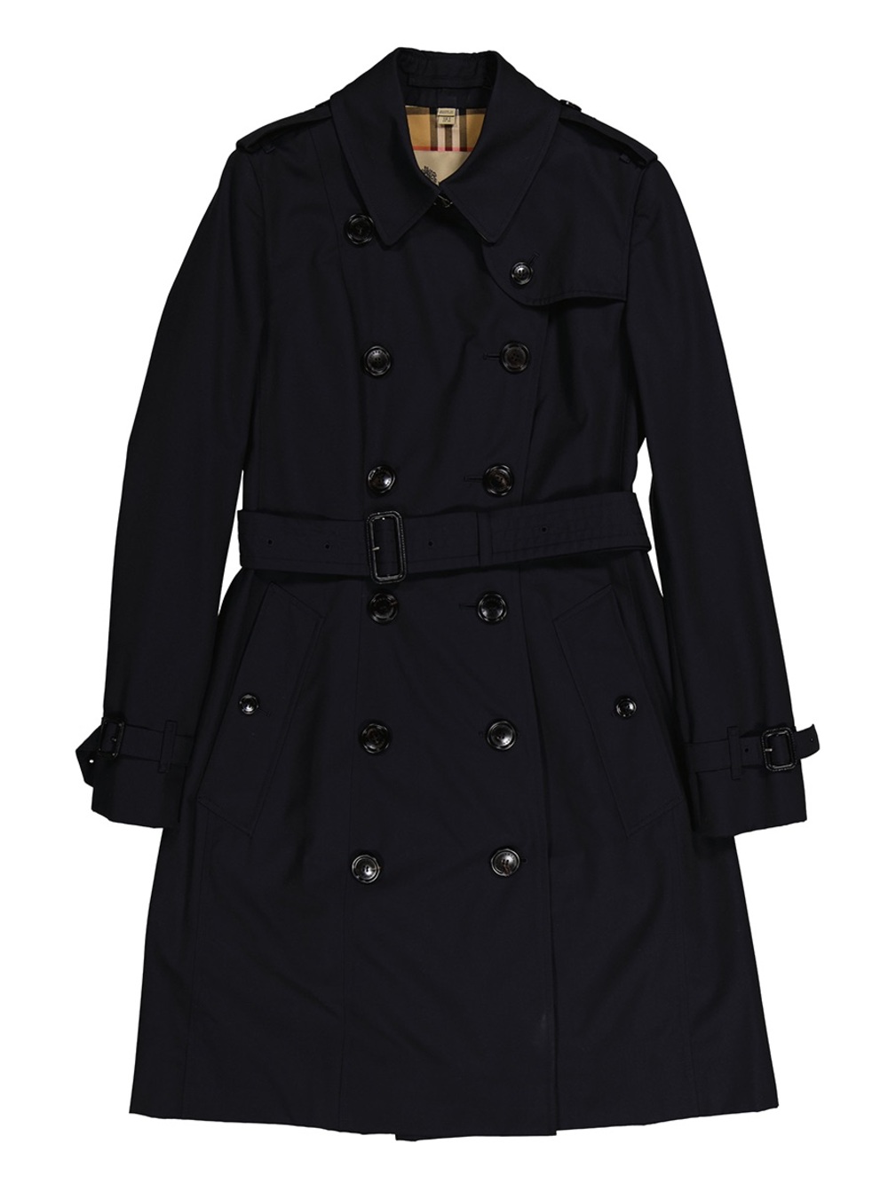 BURBERRY *NWT* Mid-length Chelsea Heritage Trench Coat Midnight Brand Sz 2, US 0